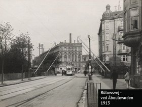 Bülowsvej ved udmundingen til Åboulevarden oktober 1913.jpg